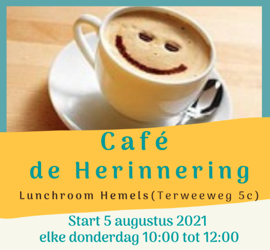 Café de Herinnering: Iedere donderdag